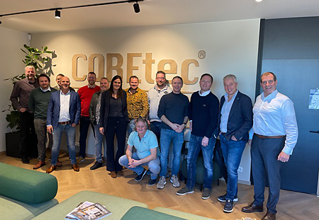 COREtec ontvangt groep