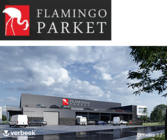 Vooraanzicht nieuwbouw Flamingo
