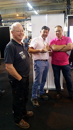 Op de informatiestand