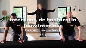 Als gezicht voor de Campagne Interfloor met Dirk Ederzeel