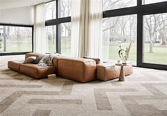 DESSO ONE Soft Planks, modulaire tapijtplanken in de kleuren van de natuur. DESSO ONE