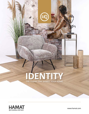 De nieuwe PVC-brochure van de collectie Identity. De nieuwe PVC brochure van Identity