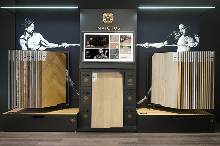 Display van Invictus ziet de ‘klantervaring’ bepaald niet over het hoofd Display van Invictus