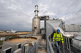 Water uit productie houtvezels