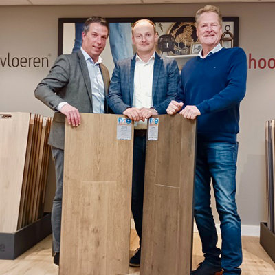 Accountmanagers Dennis Prins Hendrik Jan van Zanden en Harm Posthuma