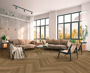STRIX visgraat van Enia Flooring 
