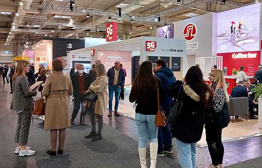 Doorkijk bij Välinge Domotex 2023