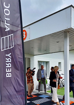 Opperbeste stemming bij de entree van BerryAlloc FFD 2023
