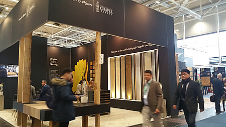 presentatie Chapel Parket present op Domotex 2020