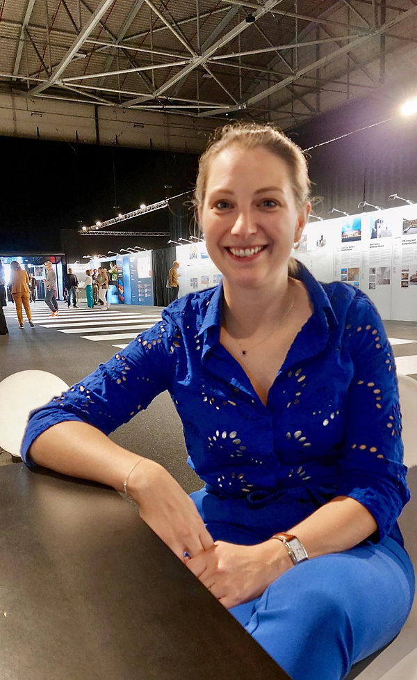 Beursmanager Anne Laure Van de Ginste