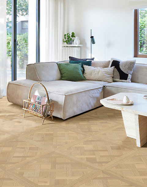 Interfloor Dynamic Versailles woonkamer interieur rotan