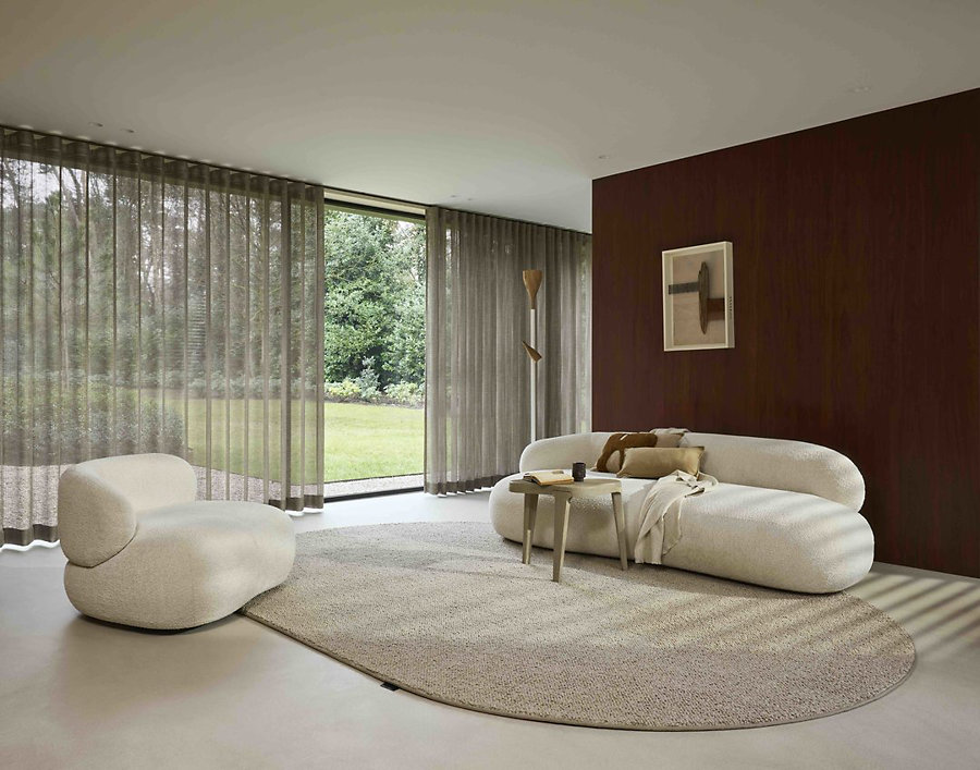 De nieuwste collectie wollen kleden en tapijten van Desso Tarkett bieden volledige ontwerpvrijheid. DESSO Bach 2925 Vloerkleed op Maat 241217 4892