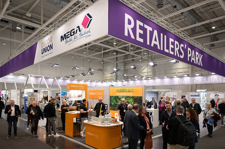 Domotex zal het Retailers Park-format voor de editie 2026 verder doorontwikkelen. (Foto: Deutsche Messe). DT24 13 50