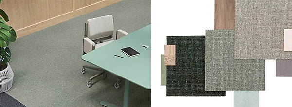 Desso Tarkett introduceert tapijttegelcollectie ‘Enlanced’. Enlaced NB1