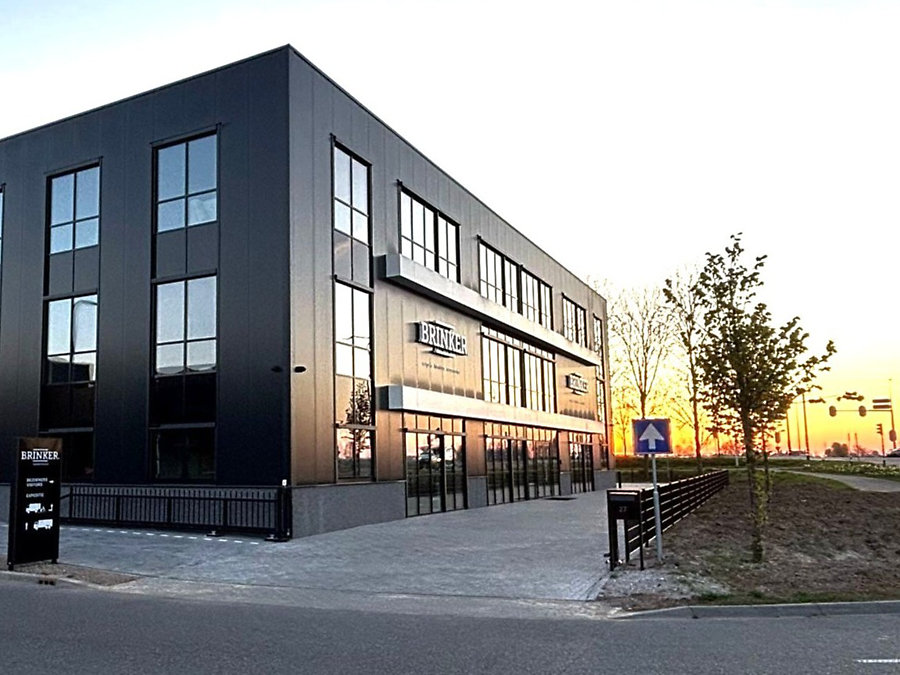 Het nieuwe bedrijfspand van Brinker in Bemmel. (Foto: Brinker) Het nieuwe bedrijfspand van Brinker in Bemmel