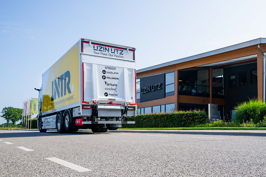 UZIN UTZ en INTR. zetten een gezamenlijke stap naar duurzamer transport. UTZ en INTR transport