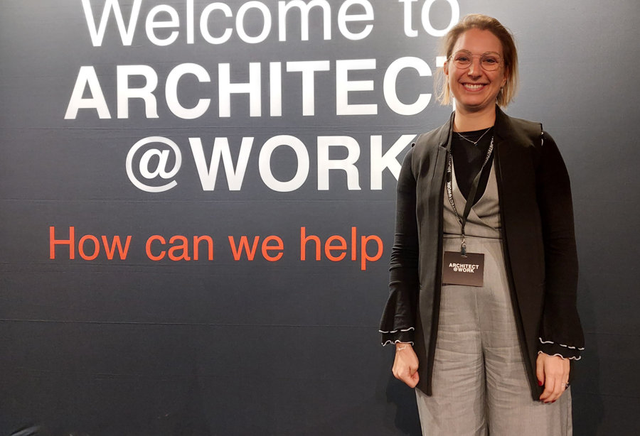 Architect@Work's Anne-Laure Van de Ginste Architect@Work's Anne Laure Van de Ginste