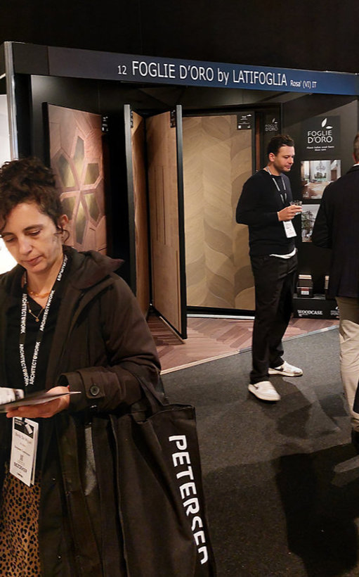 Het Italiaanse Foglie D'Oro toonde het Total Match-concept Het Italiaanse Foglie DOro toonde het Total Match concept