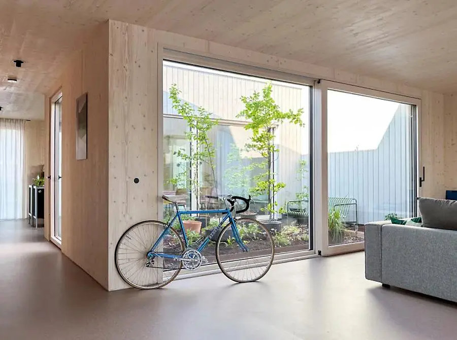 Gerflor met fiets