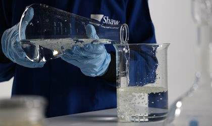 Shaw ontwikkelde een nieuwe testmethode om PFAS op te sporen. (Foto: Shaw Industries Group Inc). Shaw pfas