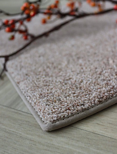 Noblesse Wool van Interfloor kleur731 woolmark scheerwol karpet met sierbloem scaled